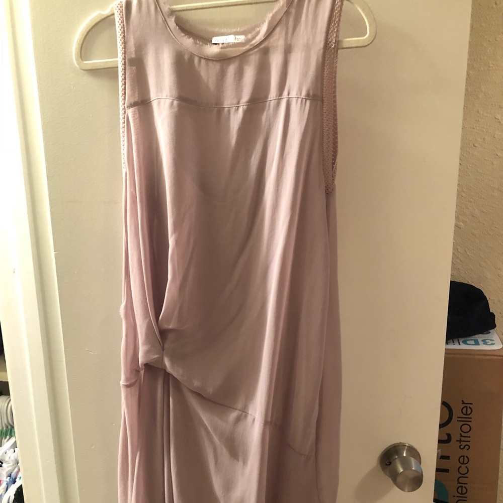 Zara dusty pink Size Small chiffon dress